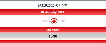 Pengeluaran Canada In 2021 Canada Lottery