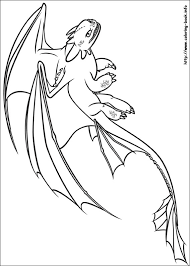 These spring coloring pages are sure to get the kids in the mood for warmer weather. How To Train Your Dragon Coloring Picture