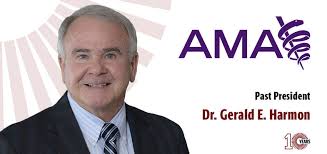 Dr. Gerald E. Harmon, past president of the AMA, gives guest speech at SOMG 