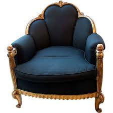 French Art Deco Gilt Armchairs Pair Armchair Design Armchair French Art Deco