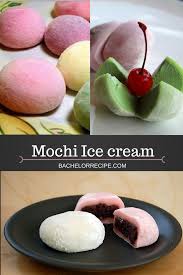 How To Make Mochi Ice Cream Balls The Traditional Japanese Dessert Bachelor Recipe Mochi Ice Cream Japanese Dessert Recipes Asian Desserts