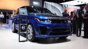The range rover sport svr is an aggressively handsome vehicle. 2018 Range Rover Sport Svr 2751962