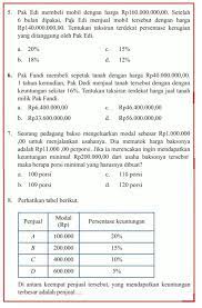 Uji kompetensi 6 matematika kelas 7 semester 2 hal 94 98 guru ilmu sosial. Kunci Jawaban Matematika Kelas 6 Halaman 100 Sanjau Soal Latihan