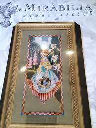 Mirabilia Cross Stitch Chart Gathering Eggs Nora Corbett