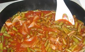 2 Tablespoons Olive Oil 1 Medium Onion Sliced 1 8 Ounce Can Diced Tomatoes Or One Chopped Tomato 1 X2f 2 Cup T Green Bean Recipes Iraqi Cuisine Food