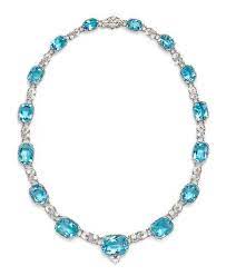 Pin By Katie On Projects To Try Jewelry Aquamarine Jewelry White Gold Necklaces