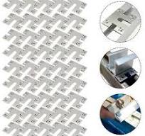 50X Solar Panel Mounting PV Grounding Clip Washer Spacer Construction  Ground Lug | eBay