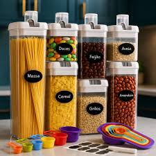 Organizador de alimentos de 7 piezas código: 019-15 por tan solo $1,500 pesos
