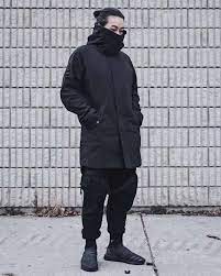 Repost Follow Techwear Looks Youarenocturnal Tech Wear Fashion Dark Wear Tech Fashion