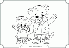 Show your kids a fun way to learn the abcs with alphabet printables they can color. Daniel Tigers Neighborhood Coloring Pages Coloringmania Pw Coloring Library