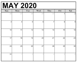 May 2020 Monthly Printable Calendar Free Printable Calendar Template In 2020 Calendar Printables Printable Calendar Pages Calendar March