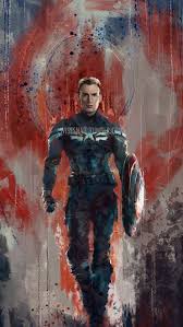 Maybe you would like to learn more about one of these? Captain America Paint Artwork Iphone Wallpaper