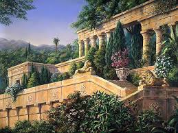 A Brief History Of Roof Gardens Gardens Of Babylon Hanging Garden Wonders Of The World