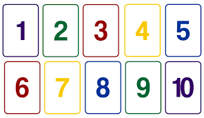 The elephant is of medium size and is 10. 10 Best Printable Number Card 1 10 Printablee Com