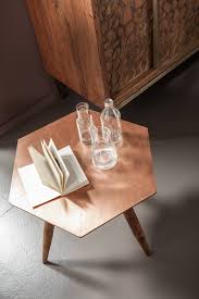 Birch paint colored metal chair. Enchanting Solid Wood Meets Metal