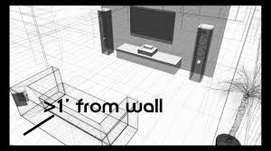 Top Tips For Setting Up Your Home For Sound Youtube And if you try to deploy a 7.1 setup in a small room, you'll quickly find that the sound becomes muddy and unfocused, as you need a little bit of distance.