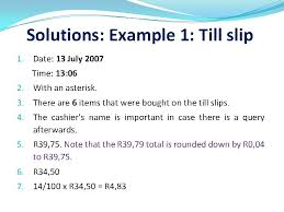 However, with netbanking and mobile banking, the purpose of an atm withdrawal slip has become redundant. Mathematical Literacy Grade 10 Caps Topic 4 Finance