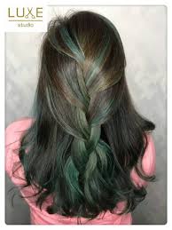 Simple Stunning Creations By Luxe Studio Balayage Hair Color Matt Green Hair Color Peinados Relajados Peinados