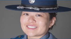 Dozens of law enforcement officers escorted the body of Tara-Marysa Guting  to the Pierce County Medical Examiner’s Office.