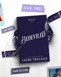 Many of you have been asking and I'm thrilled to share the release date for  Bedeviled, the last book in my Bewitched series, coming June 30, 2026!  Right now, only the paperback