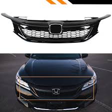 2013 honda accord for sale. Glossy Black Sport Style Mesh Front Grille Grill Compatible With 2016 2017 9th Generation Honda Accord 4 Door Sedan Model Only Buy Online In Aruba At Aruba Desertcart Com Productid 61469692