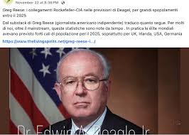 Vaccini. Non esiste un piano di spopolamento previsto da Deagel per il 2025 