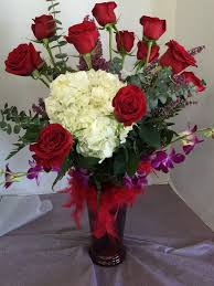 Romantic Love Bouquet Hydrangea Roses All The Frills Love Flowers Floral Wreath Flowers