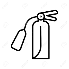 Graphics to create public warning signs, icons and instructional images. Fire Extinguisher Icon Vector Isolated On White Background Fire Royalty Free Cliparts Vectors And Stock Illustration Image 107132959