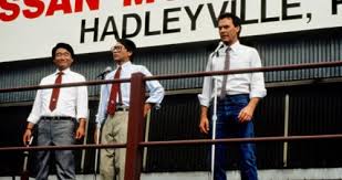 Michael keaton is put in charge of wooing a japanese car company to come to his town thus creating jobs for the residents of hadleyville. Picture Of Gung Ho