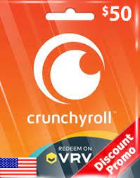We accept purchases through the use of a credit card (visa, mastercard, american express, and discover), as well as itunes and paypal. Cheap Crunchyroll Vrv Usd50 Gift Card Us Discount Promo Offgamers Online Game Store Jun 2021