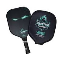 PHANTOM SAVAGE 13MM T800 Carbon Fiber Pickleball Pro Paddle with Cover