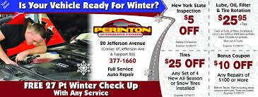 Perinton Auto Lube Emissions Trucks