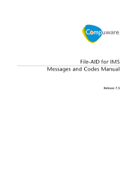 Which is the best dbd code for pride? File Aid For Ims Messages And Codes Manual Manualzz