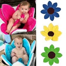 float able newborn baby blooming flower
