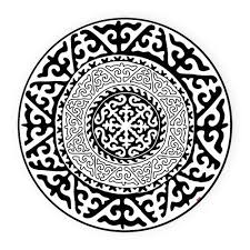 Large Black And White Rugs Uk Bynoe Black White Indoor Outdoor Rug World Menagerie Rug Size Round 136 X 136cm In 2020 Rug World Black White Rug White Rug