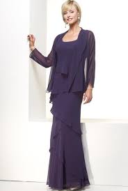 Free Shipping Best Selling Mother Of The Bride Dress Chiffon Jacket 110 00 Mothers Dresses Purple Chiffon Dress Mother Of The Bride Dresses