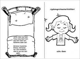 Uyku Duasi Okul Oncesi Etkinlikleri Okul Okul Oncesi Uyku