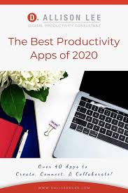 When it comes to living your best work life, it's not always easy to stay on task. Best Productivity Apps D Allison Lee Productivity Apps Best Mind Map App