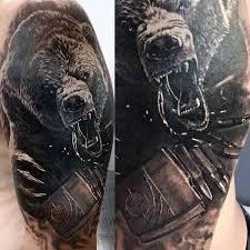 Tattoos motive tattoos arm mann bear tattoos arm tattoos for guys animal tattoos cool tattoos tatoos design tattoo tattoo designs men. 65 Mind Blowing Bear Tattoos And Their Meaning Authoritytattoo