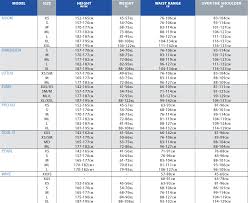 75 valid scuba bcd size chart