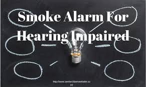 First alert smoke detector and carbon monoxide detector alarm | battery operated, sco5cn. Smoke Alarm For Hearing Impaired Senior Citizen Website