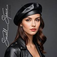 French Leather Beret