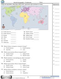 My galaxy, solar system, planet this new section includes a number of montessori world map activities. Geography Worksheets Free Distance Learning Worksheets And More Commoncoresheets
