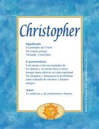 Nombre Christopher Significados De Los Nombres Nombres De Bebes Nombres