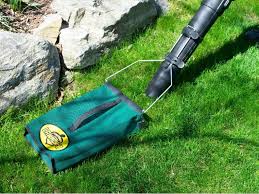 Leaf Blower Lawn Debris Sweeper Bag By Lawnch It The Grommet Garden Tool Storage Blowers Bags
