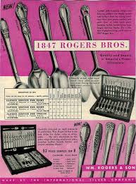 Through my research, this pattern was introduced by the roger's. 87 1847 Rogers Bros Silverplate Patterns Ideas Bros Rogers Silver Plate