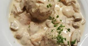 Champignons Mit Sahnesosse Rezept Rezepte Gefullte Fleischballchen Dillsosse