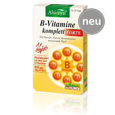 Intensive vitamine e2 serum сыворотка интенсив витамин е 30мл institut esthederm. Alsiroyal B Vitamine Komplett Forte 30 Kps Reformhaus Shop De Ihr Reformhaus Im Internet