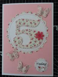 Birthday Card For 5 Year Old Boy Birthday Card For A 5 Year Old Girl Old Birthday Cards Girl Birthday Cards Birthday Cards