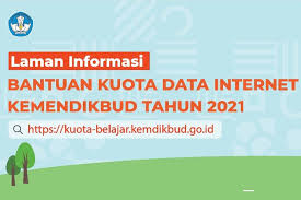 Acronym of kementerian pendidikan dan kebudayaan. Kuota Belajar Kemendikbud Cair Maret Mei 2021 Besar Kuota Dan Syarat Halaman All Kompas Com
